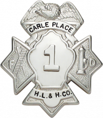 Eagle Topped Maltese Cross Badge F-140N