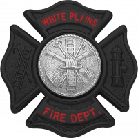 Matte Black Maltese Cross Badge F-141_MBK