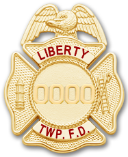 Eagle Topped Maltese Cross Badge F-144N