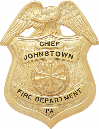 Eagle Topped Badge F176