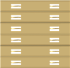 3/8" Service Award Slide Holder for 12 bars H-12-A