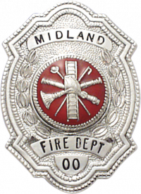 Shield Type Badge M-100-A