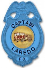 Autism Awareness Eagle Topped Badge M103_BL