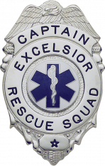 Eagle Topped Badge M-209