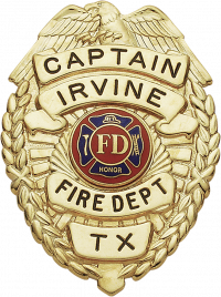 Eagle Topped Badge M2100