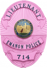 Cancer Awareness Oval badge M263A_PK