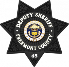 Matte Black  Seven Point Star Badge M-399_MBK