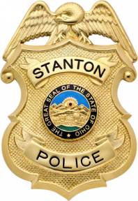 Eagle over shield badge MW5004AS