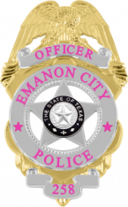 Eagle over shield badge NEB-426