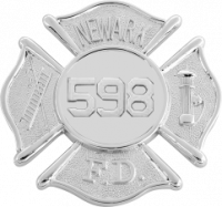 Newark NJ Fire Department Maltese Cross badge Newark_SB2188