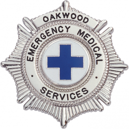 Quick Ship Maltese Cross Style Badge QS-B10019A