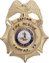 Quick Ship Eagle Topped Badge QS-B10019