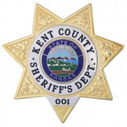 Quick Ship 7 point Star Badge QS-B4417T