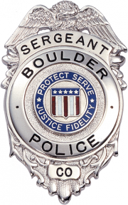 Quick Ship Eagle Topped Badge QS-B5318