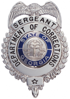 Quick Ship Eagle Topped Badge QS-B5319