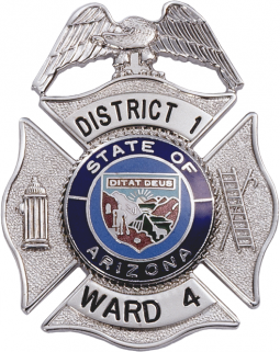 Eagle Topped Maltese Cross Badge QS-B5417