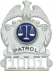 Hat Badge with Eagle S105