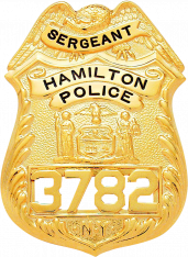 Eagle over shield badge S121