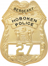 Eagle over shield badge S126