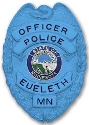 Autism Awareness Eagle Topped Badge S143_BL