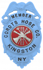 Eagle Topped Badge S146_BL