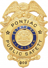 Eagle Topped Badge S149