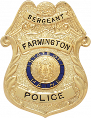 Eagle Topped Badge S150