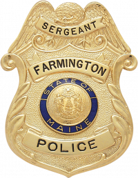 Eagle Topped Badge S150