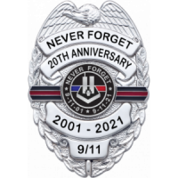 9/11 Remembrance Collection Badge S155RL_911