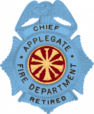 Sunburst Eagle Topped Badge S-158-B_BL