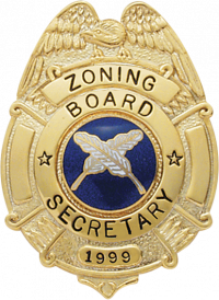 Eagle Topped Badge S165