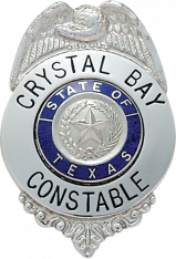 Eagle Topped Badge S178