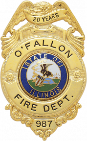 Eagle Topped Badge S187