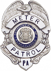 Eagle Topped Badge S-203