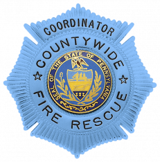 Blue Maltese Cross Badge S206_BL