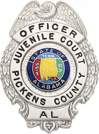 Eagle Topped Badge S212