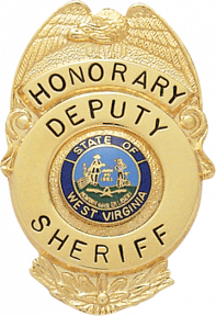 Eagle Topped Badge S213