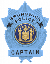 Sunburst without eagle shield badge S-225_BL