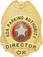 Eagle Topped Badge S-231