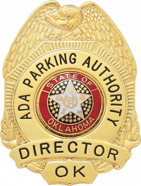 Eagle Topped Badge S-231