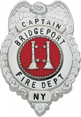 Eagle Topped Badge S268