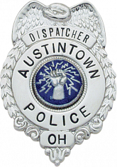 Eagle Topped Badge S296