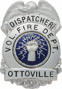 Eagle over shield badge S32