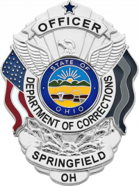 Eagle over shield badge S503_GL