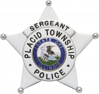 Five Point Star Ball Tipped Badge S518-A