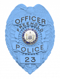 Autism Awareness Eagle Topped Badge S536A_BL