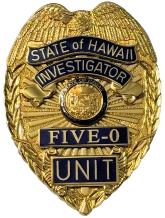 Hawaii Five-O Replica badge: Badges Ex Cetera