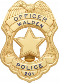 Eagle Topped Badge S550