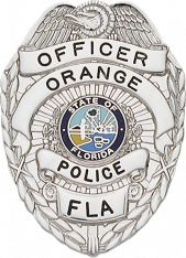 Eagle Topped Badge S-619