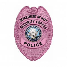 Cancer Awareness Eagle Topped Badge S-627_PK
